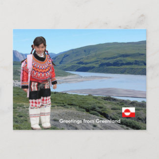 Greetings from Greenland 223 Postkarte