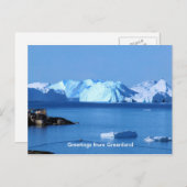 Greetings from Greenland 9 Postkarte (Vorne/Hinten)