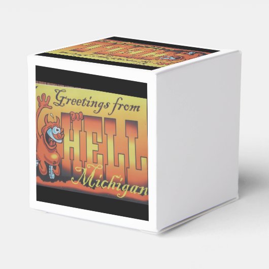 Greetings from Hell, Michigan Box 1 Geschenkschachtel (Rückseite)