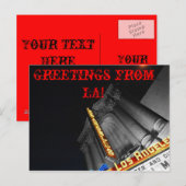 Greetings from LA! Postkarte (Vorne/Hinten)