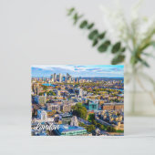 Greetings From London, England Postkarte (Stehend Vorderseite)