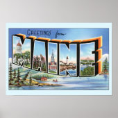 Greetings From Maine Poster (Vorne)