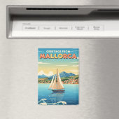 Greetings from Mallorca Spain Travel Magnet (In Situ (Geschirrspüler))