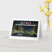 Greetings from Reno, Nevada! Karte (Gelbe Blume)