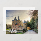 Greetings From Satzvey Castle, Germany Postkarte (Vorne/Hinten)