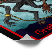 Greetings From Ss Vom Krampus Christmas Festive Ho Poster (Ecke)