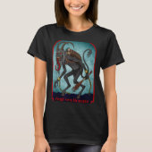 Greetings From Ss Vom Krampus Christmas Festive Ho T-Shirt (Vorderseite)