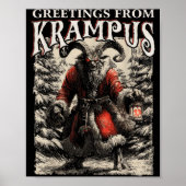 Greetings From Ss Vom Krampus Festive Horror Chris Poster (Vorne)
