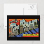Greetings from St. Paul Minnesota Postkarte (Vorne/Hinten)