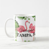Greetings from Tampa, Florida Kaffeetasse (Links)