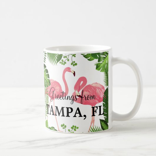 Greetings from Tampa, Florida Kaffeetasse (Rechts)