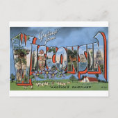 Greetings From Wisconsin Postkarte (Vorderseite)