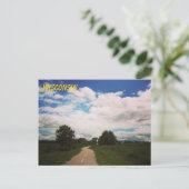 Greetings from Wisconsin! Postkarte (Stehend Vorderseite)