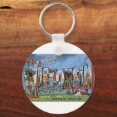 Greetings From Wisconsin Schlüsselanhänger (Vorderseite)