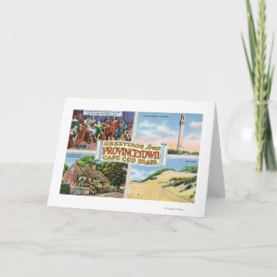 Greetings From with Scenic Scenes Karte