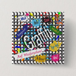 Greetings Graffiti Button