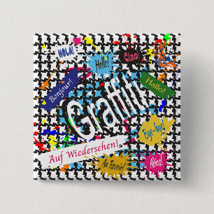 Greetings Graffiti Button
