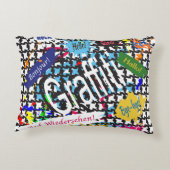 Greetings Graffiti Dekokissen (Rückseite)