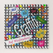Greetings Graffiti Puzzle (Vertikal)