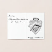 Greetings! Happy Valentines Folienkarte (Innenseite)