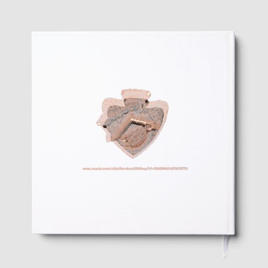 Greetings! Happy Valentines Gästebuch (Rückseite)