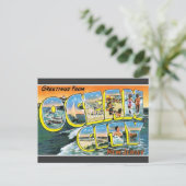 Greetings Ocean City, New Jersey Vintag Postcard Postkarte (Stehend Vorderseite)
