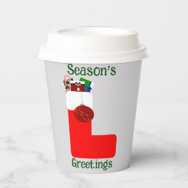 Greetings Paper Cups der Saison Pappbecher