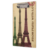 Greetings Paris Frankreich Klemmbrett (Links)