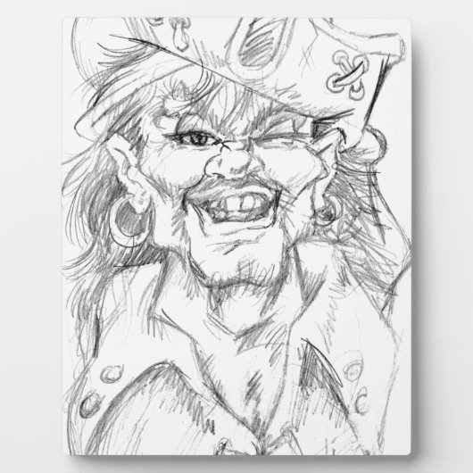 Greetin's Matey! Fotoplatte (Vorderseite)