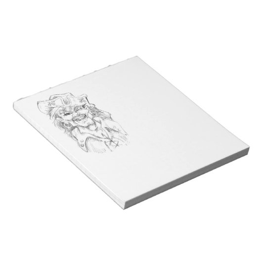 Greetin's Matey! Notizblock (angewinkelt)