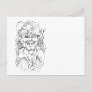 Greetin's Matey! Postkarte