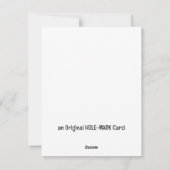 GREETKARTE - JAHRESKARTE - FUNNY CARD FEIERTAGSKARTE (Rückseite)