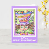 GREETKARTEN - DER MAD PLATTER KARTE (Gelbe Blume)