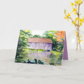 GREETKARTEN - WASSERFARBE - HARRIET DAVIDSOHN KARTE (Gelbe Blume)