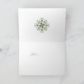 Greetting Karte mit lettischem Sonneentwurf (Innenseite)