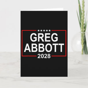 Greg Abbott 2028 Präsidentschaftswahl 4. Juli Re Karte