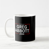 Greg Abbott 2028 Presidential Election July 4th Re Kaffeetasse (Links)