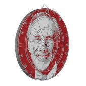 GREG-ABBOTT DARTSCHEIBE (Vorderseite Links)