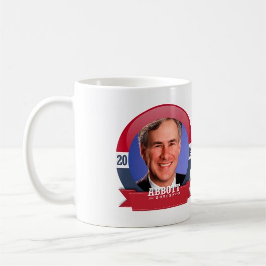 GREG ABBOTT KAMPAGNE KAFFEETASSE (Links)