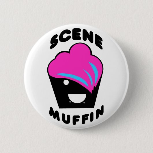 Greg das Szenen-Muffin Button (Vorderseite)