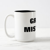 GREG-FEHLERHEIT ZWEIFARBIGE TASSE (Links)