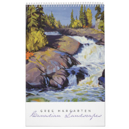 Greg Hargarten Canadian Landscapes Calendar Kalender
