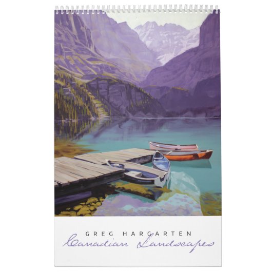 Greg Hargarten Kanadische Landschaften Kalender (Titelbild)