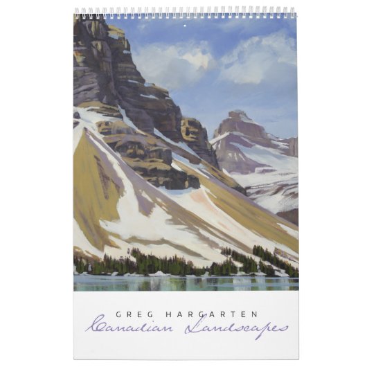 Greg Hargarten Kanadischer Landschaftskalender Kalender (Titelbild)
