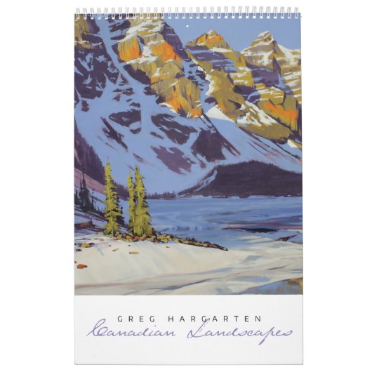 Greg Hargarten Kanadischer Landschaftskalender Kalender (Titelbild)
