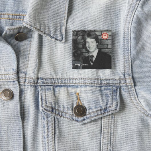 Greg Orvets Button (Beispiel)