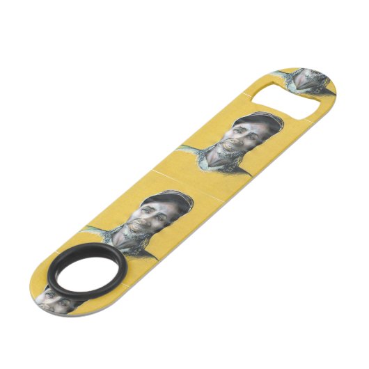 Greg Speed Flaschenöffner (Rückseite Schrägansicht)