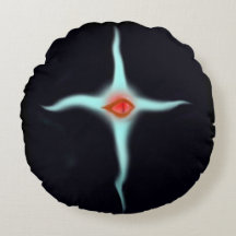 Greg Stuller Round Throw Kissen