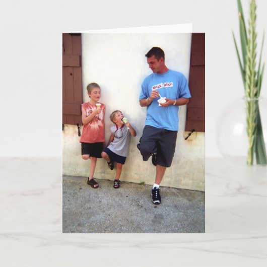 Greg und die Coneheads Karte (Vorderseite)