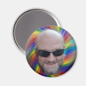 Greg Wahl Rainbow Magnet (Vorderseite/Rückseite)